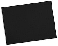 Rolyan Splinting Material Sheet, Tailor Splint, Charcoal Grey, 1/8" x 18" x 24", 1% Perforated, Single Sheet