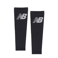 New Balance Unisex Outdoor Sports Compression Leg Sleeve and Warmer, Black, Small and Medium