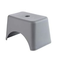 TBANG Bathroom Stool Plastic Children's Non-Slip Rectangular Stool Shoe Bench Plastic Bathroom Shower Bench 3221.219.5cm (Color : C)