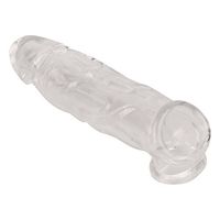 Ultimate Orgasm Cage Girth Enhancer Extension Sleeve Couple Toy -BNZ