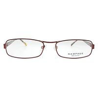 Rampage Women's R 122 Eyeglasses Prescription Frames, 52-16-135 (Brown, 52)