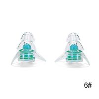 1Pair Noise Cancelling Earplugs For Sleeping Study Concert Hear Safe Noise Cancelling Hearing Protection Silicone Ear Plugs