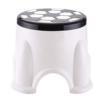 Bathroom stool shower seat shoe bench safety non-slip bathroom stool thick wear-resistant stable corridor shoe bench high load-bearing deformation-free ottoman ( Color : Black , Size : 29.524.5cm )