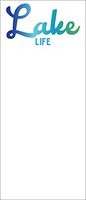 Lake Life SKINNIE Notepad