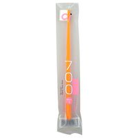 Ci Medical Ci700 Super Slim Round Brush-End Toothbrush 1 Count S (Soft) Orange