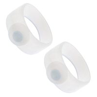 1 Pair of Effectively Slimming Soft Silicone Toes Acupressure Rings with Magnets for Weight Loss, Metabolism Increase/Stimulation and Curbing Appetite by VAGA