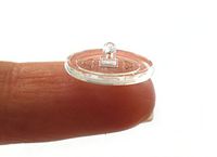 ASKANA Nosepads 13 mm Oval Screw in Set of 6 Pairs