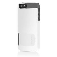 Incipio IPH-858 Kicksnap for iPhone 5-1 Pack - Retail Packaging - White/Gray