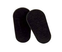 GMS Optical Soft Foam Self-Adhesive Nose Pads for Glasses, Sunglasses, and Eye-wear – 15mm (5 Pair, Black)