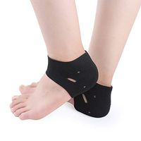 Plantar Fasciitis Inserts Breathable Pain Relief Heel Cup Arch Support Neoprene Therapy Wrap Socks for Women Men 1 Pair