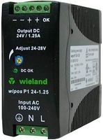 Switched-Mode Power Supply WIPOS P1 24-1.25 (21.341.4053.0)