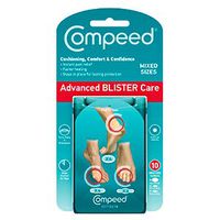 Compeed Advanced Blister Care Cushions, 10 Count Mixed Sizes (1 Pack)
