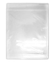 TUPWEL 100PCS Transparent Flat Cello Cellophane Bag Self-Adhesive Plastic OPP Bag for Garment Packaging Custom Printing Cookies Decorative Wrapper Polly Bag(12.59"x17.7")