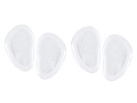 riemot Gel Arch Support Cushions for Sandals, Shoe Insoles for Flat Feet, Reusable Ball of Foot Inserts for Plantar Fasciitis, Forefoot Inserts for Women Men 2 Pairs (4 Pieces)