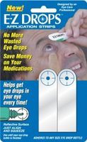 EZ Drops Reflective Eye Drop Application Strips, 2 Pack