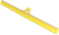 Carlisle 3656804 Solid One-Piece Foam Rubber Head Floor Squeegee, 24" Width, Yellow (Case of 6)