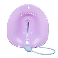 Sitz Bath Over The Toilet Perineal Soaking Bath, Hemorrhoidal Relief, Pregnant Women, The Elderly, Purple