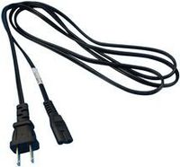VOLEX 2164H Power Cord, C7, BLK, 1.8M, 2.5A