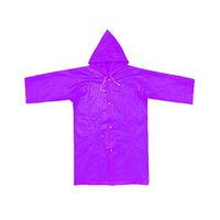 Smoxx Portable Children Raincoat Reusable Translucent Boys and Girls Rain Poncho for Outdoor Backpacking Travel Camping Hiking Bicycle