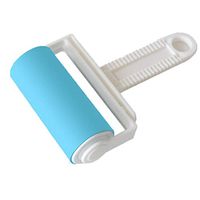 DCL LT Sticky Roller Roller Household Brushing Electrostatic Hair Remover Sticky Car Car Cleaning Clothes Sticky Hair Artifact Sticky Hair Dust Removal Washable Recyclable,Blue,11CM