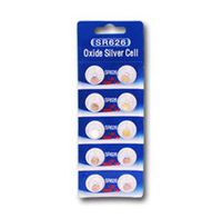SR626SW / 376/377 Silver Oxide Button Cells, 1.55V, 10-Pcs Card