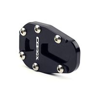 Frames & Fittings for Honda CB190X CB 190X CB190 2017 2018 Motorcycle Side Kickstand Stand Extension Support Plate pad Logo Accessories Aluminum