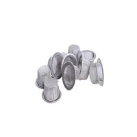 Yujianni 11pcs 0.5inch Diameter crystal smoking pipe stainless steel mental screen filter for crystal quartz tobacco pipe use