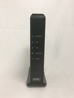 SMC Networks D3CM1604 Modem (DOCSIS 3.0, 16x4 Channel Bonding) Approved for Time Warner Cable, Charter, Cox, Spectrum