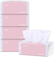 Facial Tissues - 3-Ply Paper Towels, Daily Soft&Comfort Facial Tissues, 300 Tissues per Box(Pack of 4)