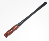 Africa 6.3 inch / 160 mm Hand Caved Cigarette Holder for Regular Cigarettes