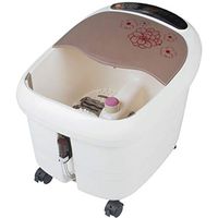Foot tub Automatic Foot Massager Electric Massage Footbath Massage Foot Massage Foot Bath Barrel(White)
