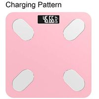 Body Fat Scale Floor Scientific Smart Electronic Digital Weight Bathroom Balance Bluetooth App Android Or iOS LCD Display,Charging Type