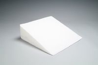 Hermell Products Foam Slant with White Polycotton Zippered Cover, 7.5-Inch