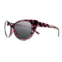 Women Cat Eye Transition Photochromic Progressive Multifocal Reading Glasses UV Protection Sunglasses Readers (Pink Tortoise, 3.00)