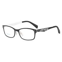 Jimmy Orange Brand Designer Full Frame TR Fashion Reading Glasses Men Readers Eyeglasses Women High Quality Glasses L8808 (black frame white leg, +2.50)