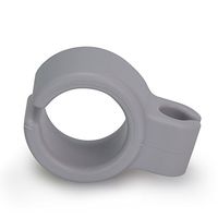 Cigarette Holder Ring- Hands Free Cigarette Holder Ring to Protect Your Finger Turn Yellow for Console Gamers, Musicians and Drivers, Silicone Smoke Hand Rack for Smokers (1pc Grey)