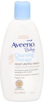 AVEENO Baby Cleansing Therapy Moisturizing Wash 8 oz (Pack of 4)