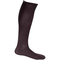 EvoNation Men's USA Made Graduated Compression Socks 20-30 mmHg Firm Pressure Medical Quality Knee High Orthopedic Support Stockings Hose - Best Comfort Fit, Circulation, Travel (Large, Brown)