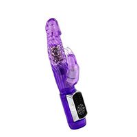12 Speed 4 Frequency Soft Rabbit Adult Toy for Women Couple By Qhufnng Purple
