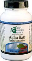 Ortho Molecular Alpha Base w/o Iron 120