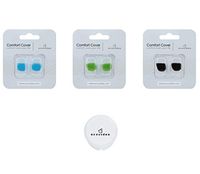 Acousdea Comfort Cover (Classic) 3 Pair+Carry Box, The Most Comfortable Moldable Silicone Ear Plugs for Sleeping, Swimming, and Noise Reduction up to 40dBSPL; Stays in Your Ear During Travel