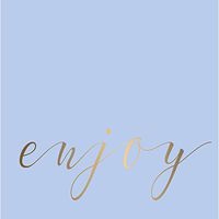 Cypress Home Enjoy Paper Luncheon Napkin, 20 count