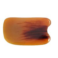 Gua Sha Scraping Massage Tool-Natural Water Buffalo Horn Gua Sha Board Guasha Board for SPA Scraping Tool Massage Scraping Board (Size : 5mm)