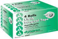 3" X 10 Yd (60) Cloth Tape, Each Roll