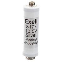 Exell 10.5V S177 Silver Oxide Battery For SONY C-76 SURE SM82 7MR9 HD-7D 9.45V 9.8V E-177 PC177A E177 EN177A TR-177 1606 1606A 1606M 177A 7LR44 7MR44 7NR44 A177 S177 H-7C TR-177R PC177S EN177S 7MR9