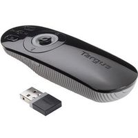Targus Multimedia Presentation Remote - USB - Black Gray