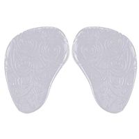 HEALLILY 1 Pair Metatarsal Pad Ball of Foot Cushions Shoe Insoles for High Heels (Transparent)