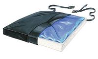 Thin-Line Gel-Foam X-Cushion - Vinyl w/LSI Cover, 16"W x 16"D x 2.5"H - 1 Each/Each