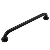 YUTU FS05 Brass Radian Angle Grab Holder Black Oil Rubbed Bronze Shower Safety Grab Bar Bathroom Shelf