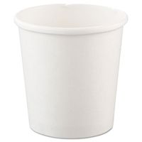 SOLO Cup Company Flexstyle Double Poly Paper Containers, 16 oz, White, 25/Pack - 500 containers per case, 25 per pack.